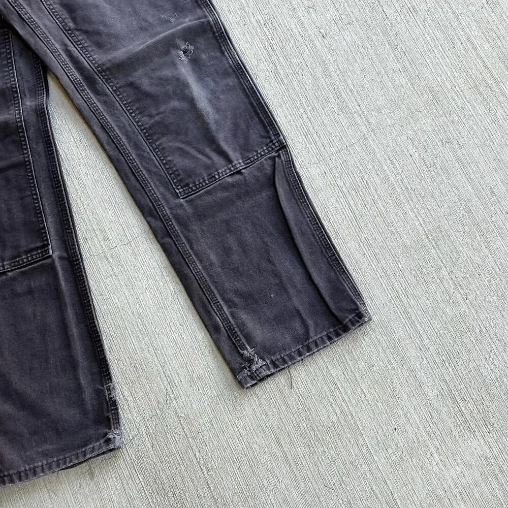 Carhartt faded brown double knee work wear carpenter pants